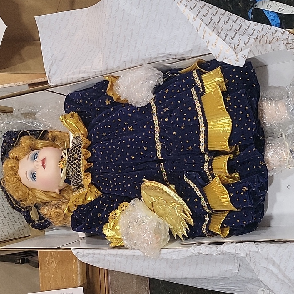 Camelot 21" Doll "Celeste" Moon and Stars Porcelain - Picture 2 of 11